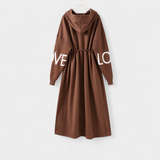 Rosa - Abrigo-cardigan elegante