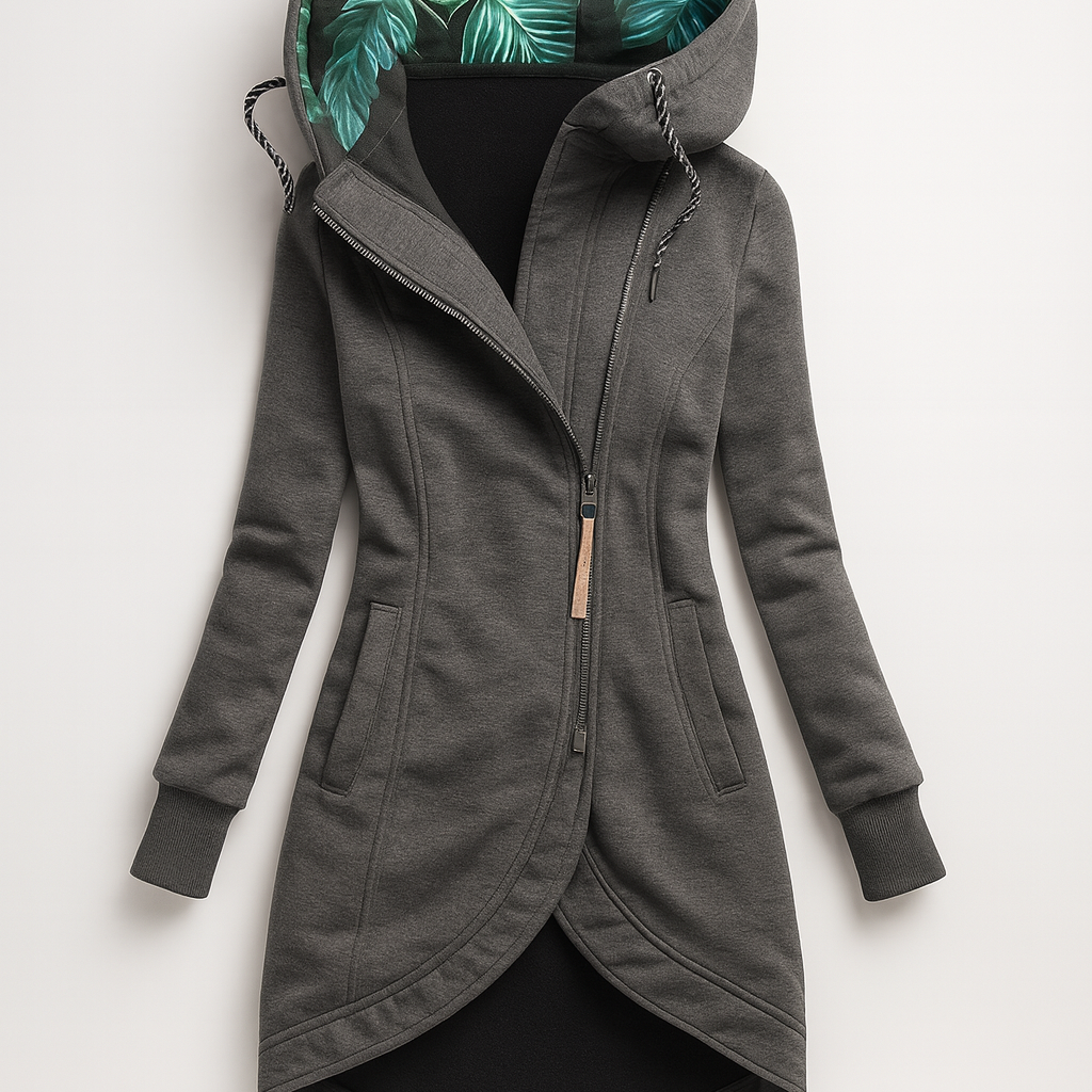 Patricia | Elegante y Cálido Abrigo de Invierno con Capucha