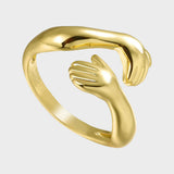 Věnceslava Elegante Anillo Moderno con Brillo Diario