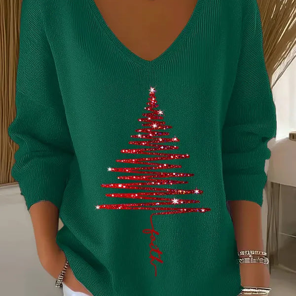 Danica | Sudadera festiva para mujer con motivos