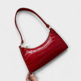 Cécile. - Bolso de cuero brillante