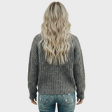 Aroa – Jersey de punto con cuello alto