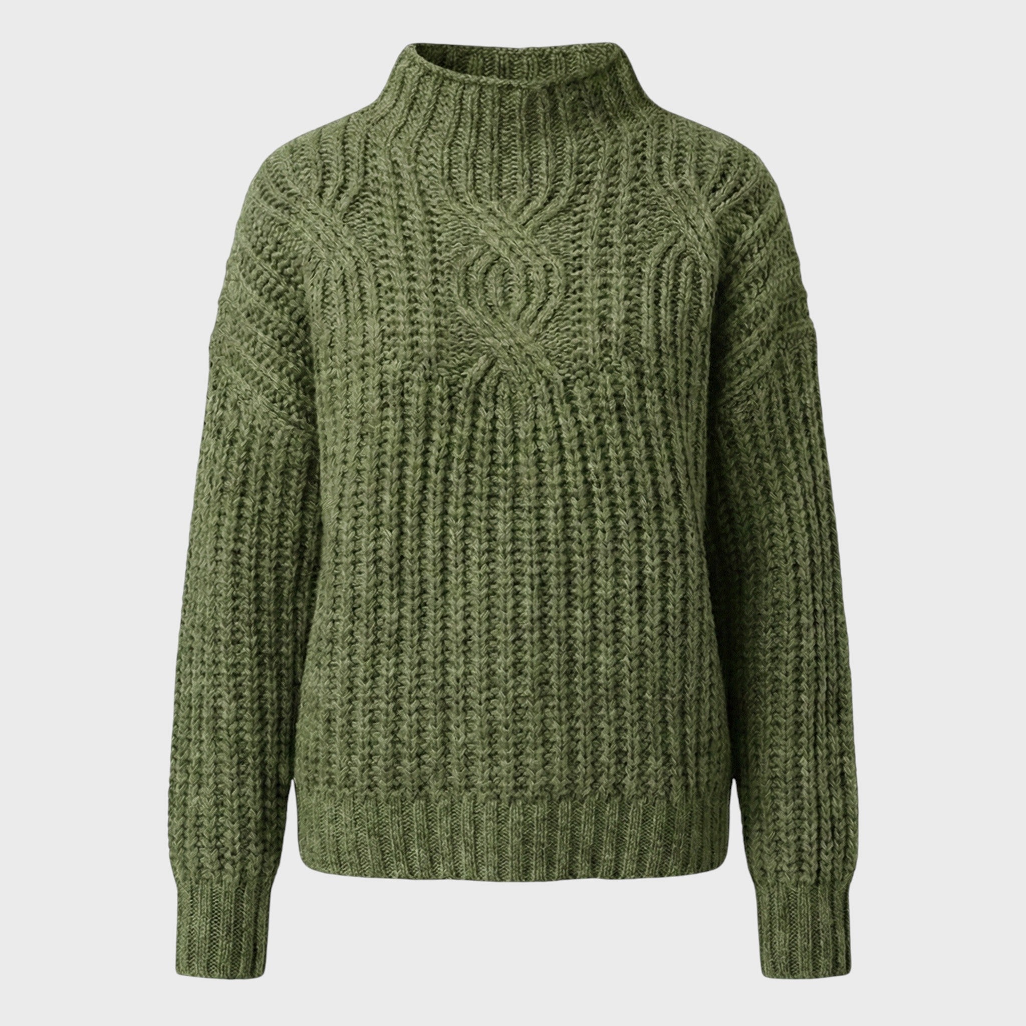 Aroa – Jersey de punto con cuello alto