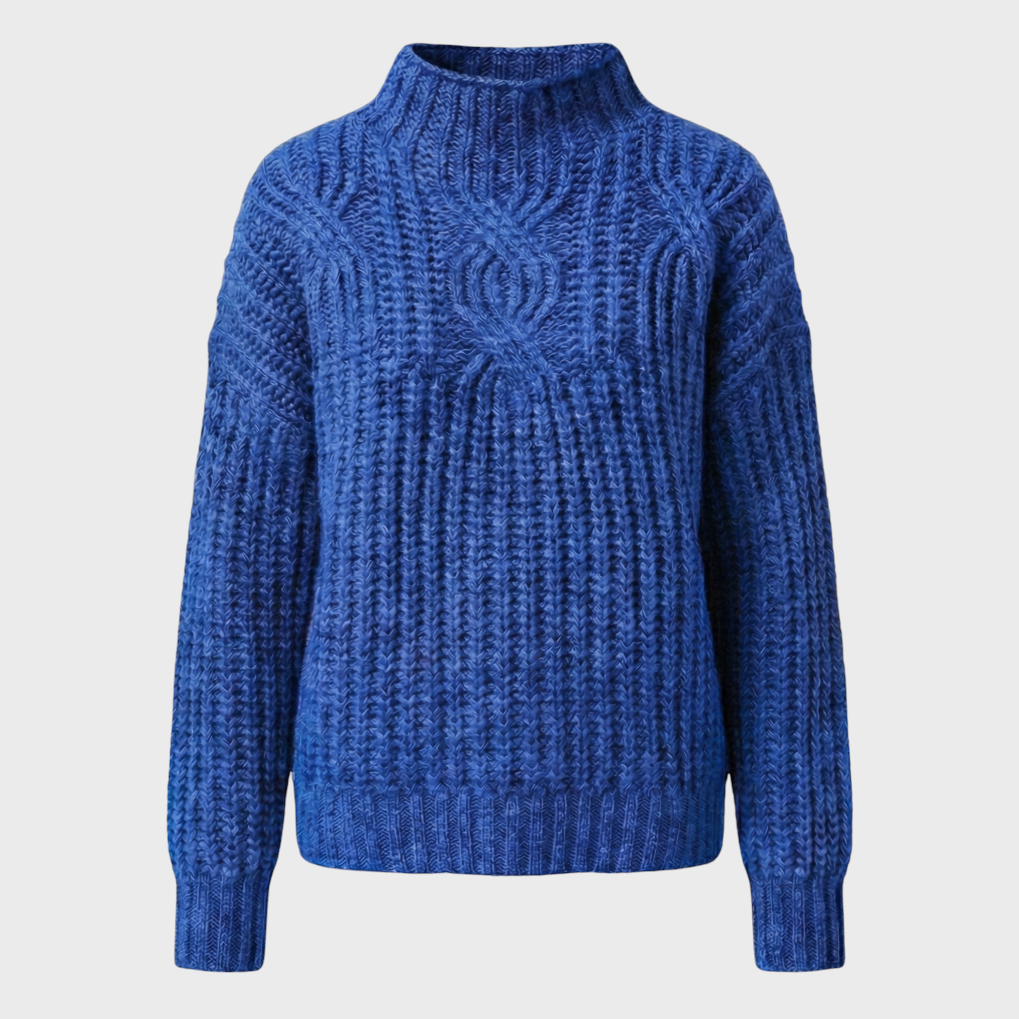Aroa – Jersey de punto con cuello alto