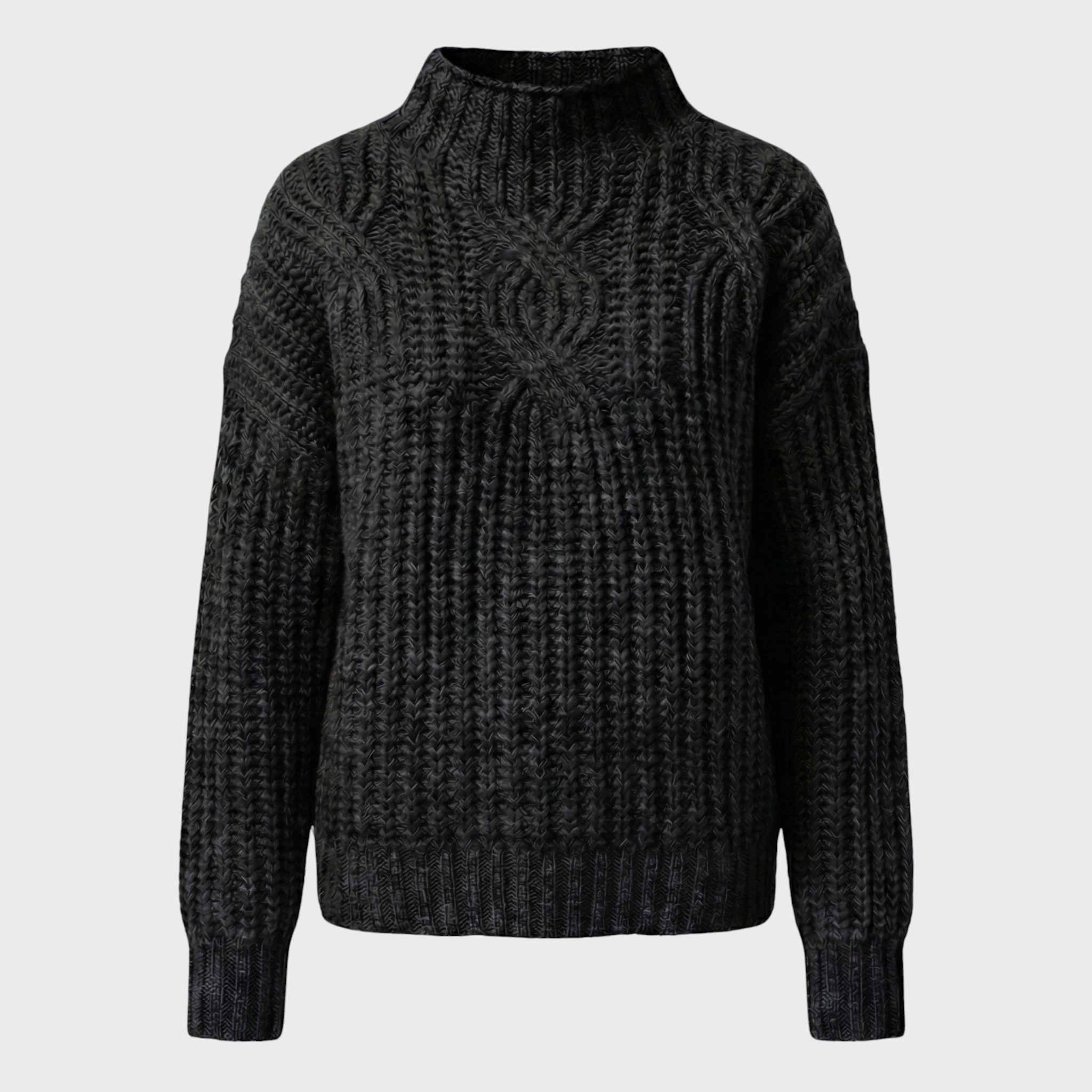 Aroa – Jersey de punto con cuello alto