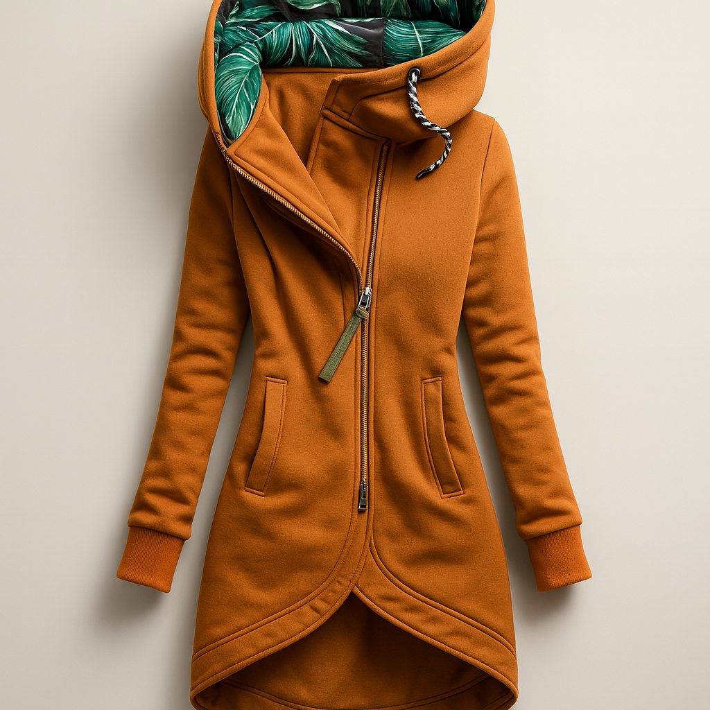 Patricia | Elegante y Cálido Abrigo de Invierno con Capucha