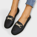 Zapatillas urbanas sin cordones de piel Eva EleganteCómodas