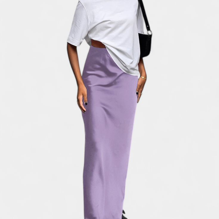 Fable | Falda utilitaria maxi con diseño sencillo y estilo a medida