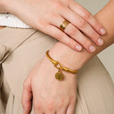 Adéla Sofisticada Pulsera con Monedas Minimalista