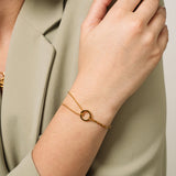 Carolina Pulsera de tenis elegante Lujo diario