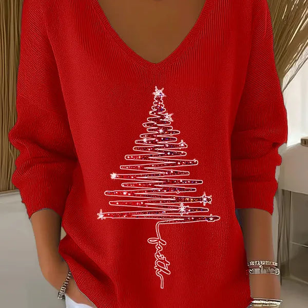 Danica | Sudadera festiva para mujer con motivos