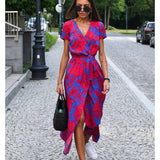 Amelie – Vestido Midi Floral Ajustable y Confortable