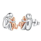 Pendientes con icono de gato