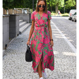 Amelie – Vestido Midi Floral Ajustable y Confortable