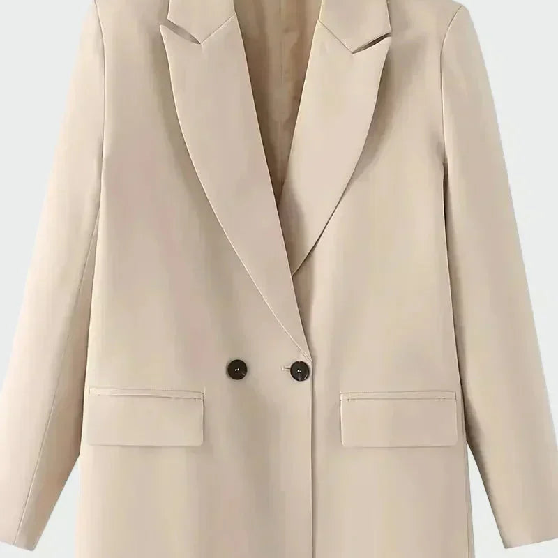 Alžběta - Blazer oversize de corte moderno