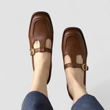 Kyrahnae | Zapatos Mary Jane con tira en T ortopédicos