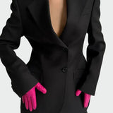 Nikol - Chaqueta con un Corte y Botones Impresionantes