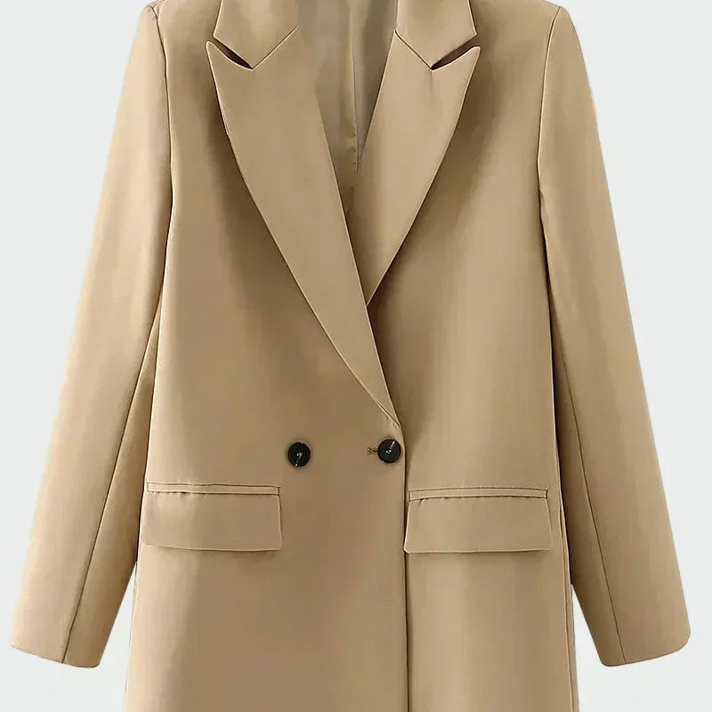 Alžběta - Blazer oversize de corte moderno