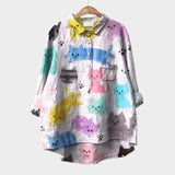 Amelie | Blusa premium con apliques florales