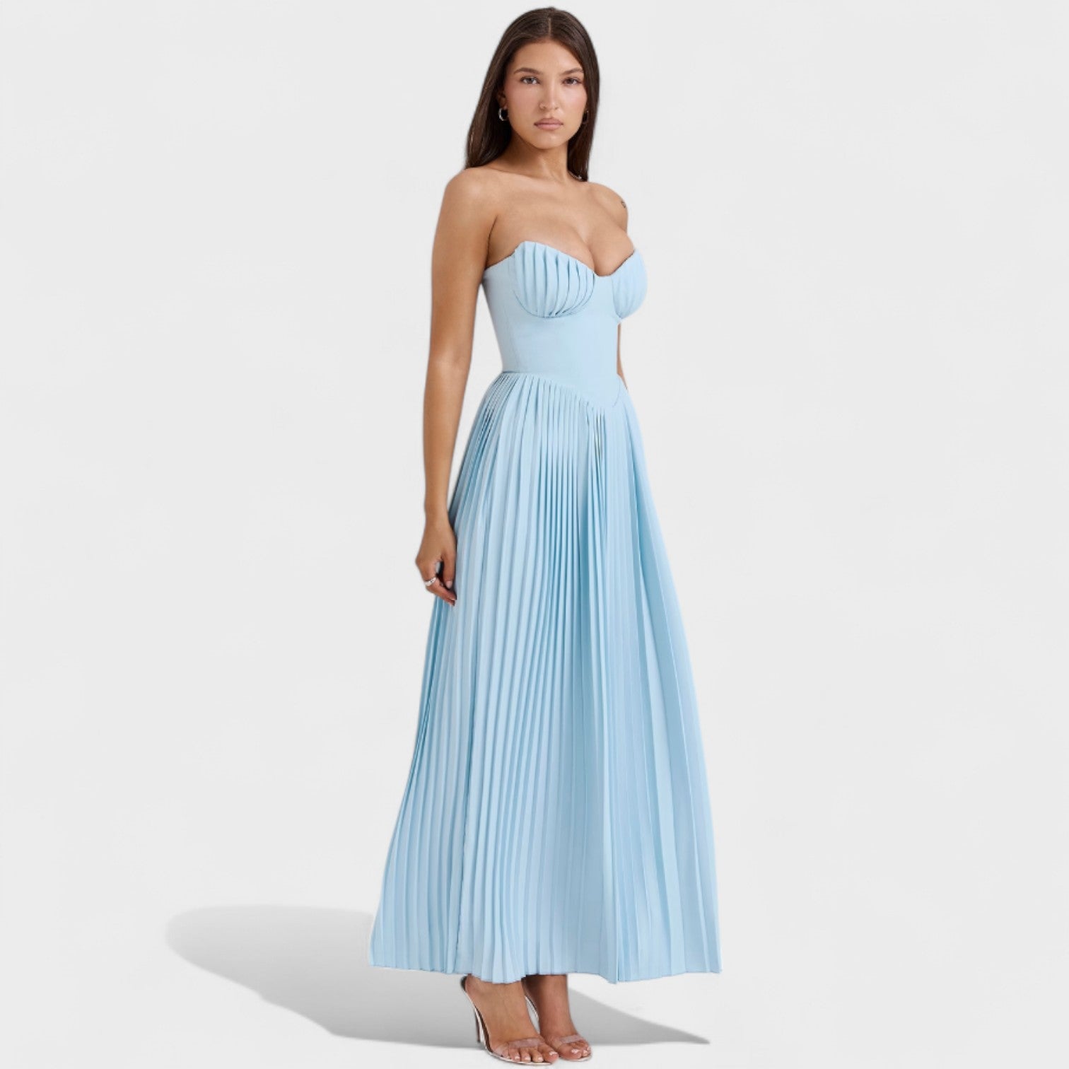 Isabela - Vestido sin tirantes