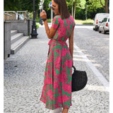 Petra - Vestido elegante con escote en V y corte moldeador