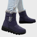 Nora | Botas de nieve aisladas con velcro