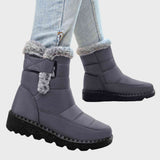 Nora | Botas de nieve aisladas con velcro