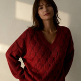Clara | Jersey elegante con escote en V