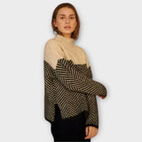 Maeve - Jersey de cuello alto de cachemira