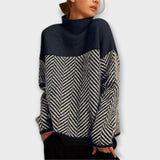 Maeve - Jersey de cuello alto de cachemira