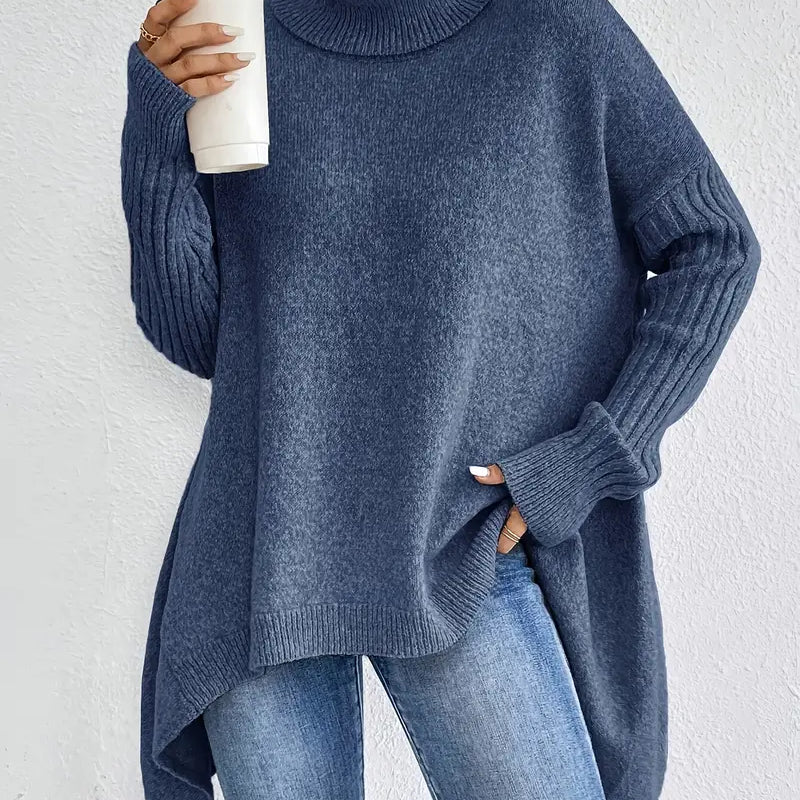 Vilma | Jersey de cuello alto largo