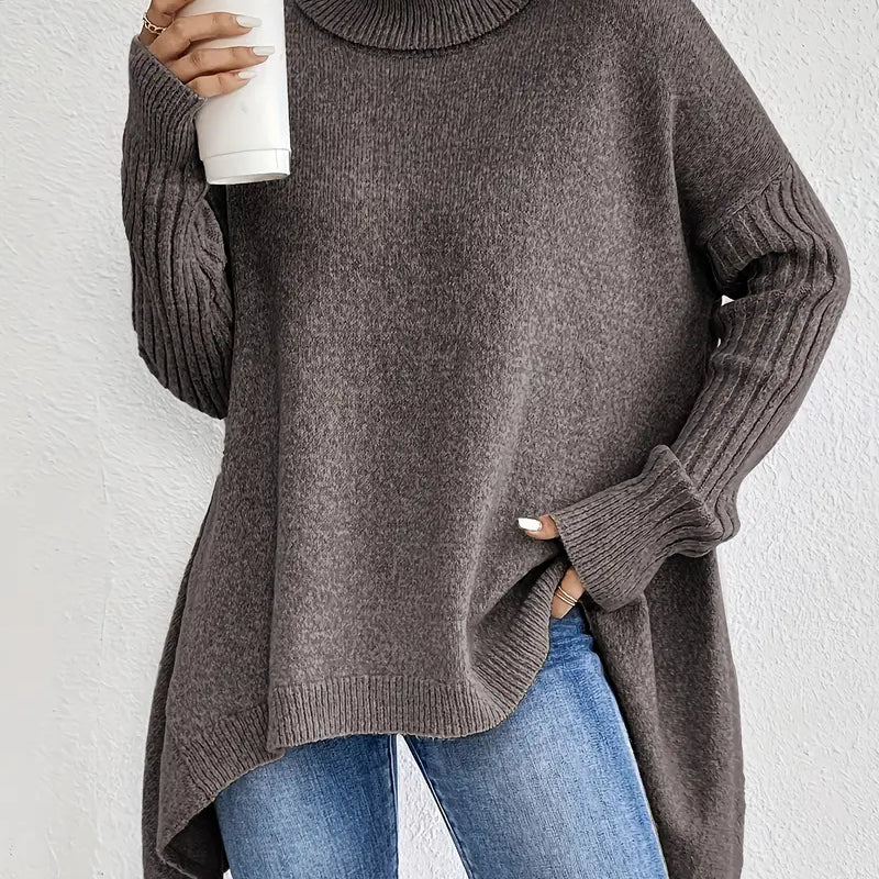 Vilma | Jersey de cuello alto largo