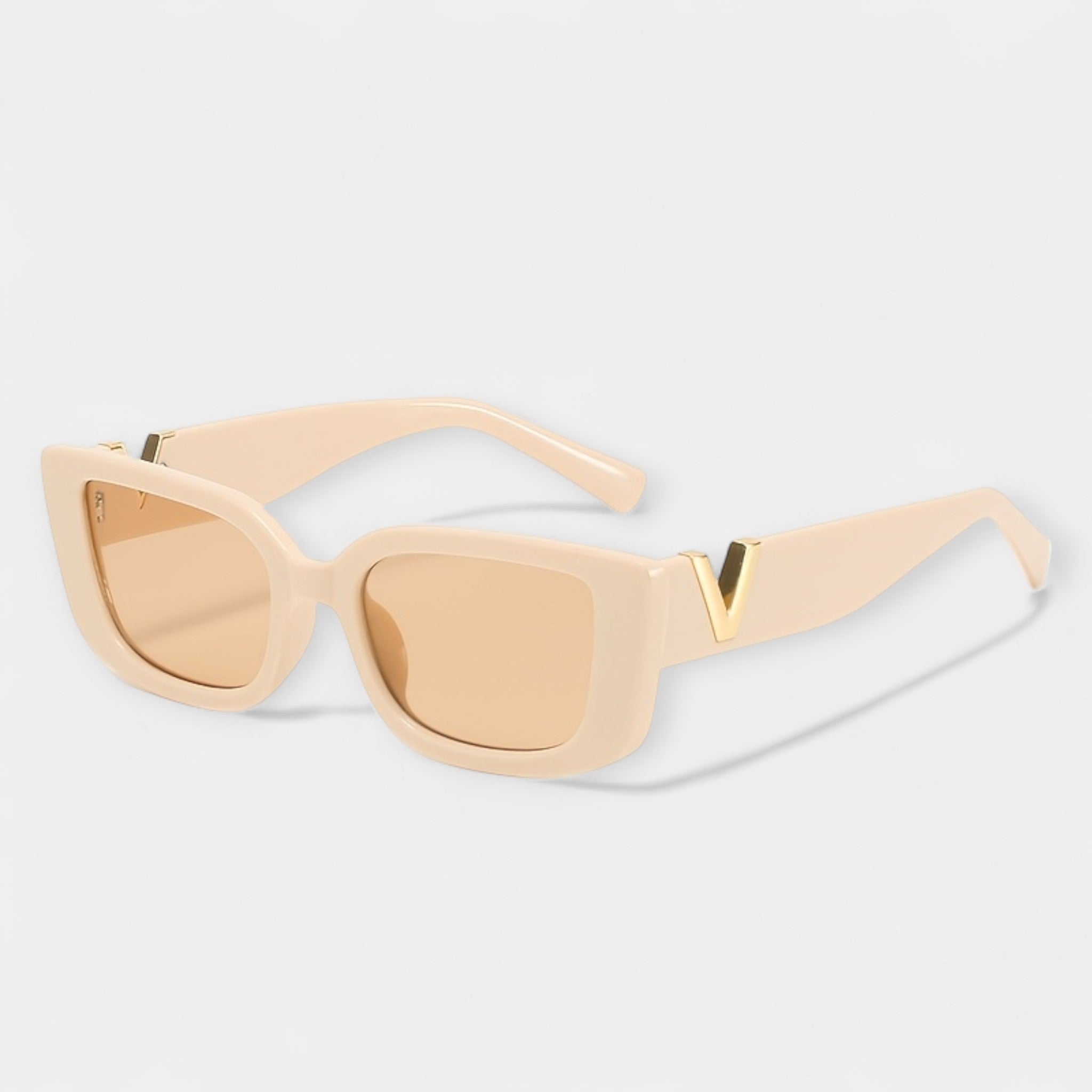 Gafas de sol cuadradas elegantes de metal Magdalena