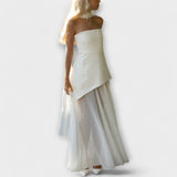 Goldie - Maxivestido de Gasa