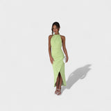 Camila - Vestido largo con pliegues
