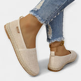 Mocasines de lino antideslizantes Sofia