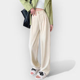 Pantalones anchos estilo coreano