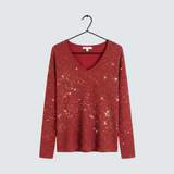 Věra | Sudadera adorable con estampado navideño de animales