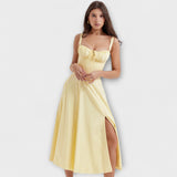 Zipporas - Vestido a medida con estampado floral primaveral moderno