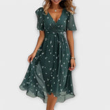 Annegret - Vestido de mujer con cuello en V