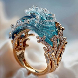 Anillo de promesa oceánica