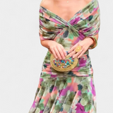 Luana - Vestido elegante con escote en V