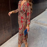 Asunción - Vestido Midi Estampado