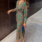 Asunción - Vestido Midi Estampado