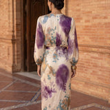 Marisa -  Vestido Cuello en Va