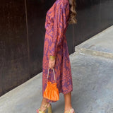 Asunción - Vestido Midi Estampado