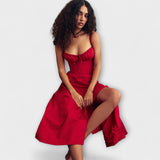 Zipporas - Vestido a medida con estampado floral primaveral moderno