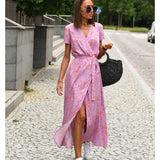 Petra - Vestido elegante con escote en V y corte moldeador