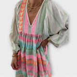 Hermine – Vestido Suelto Resplandeciente