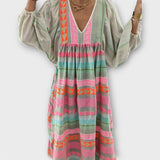 Hermine – Vestido Suelto Resplandeciente